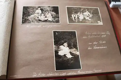 tolles altes Album - 185 Fotos einer Familie - 30er Jahre 