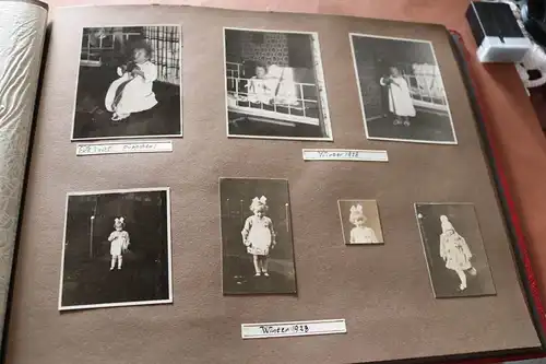 tolles altes Album - 185 Fotos einer Familie - 30er Jahre 