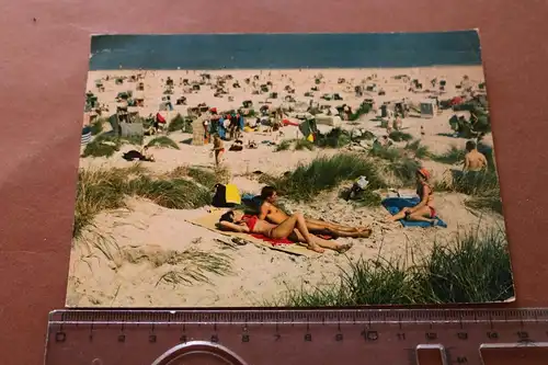 tolle alte Karte - Norderney  Strandbad Weiße Düne 1973 mit Sonderstempel