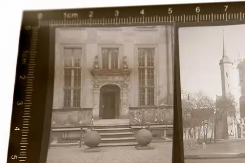 sechs tolle alte Negative Westpreußen, Danzig usw. Schlueter Haus