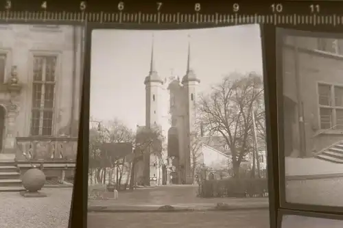 sechs tolle alte Negative Westpreußen, Danzig usw. Schlueter Haus