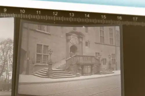 sechs tolle alte Negative Westpreußen, Danzig usw. Schlueter Haus