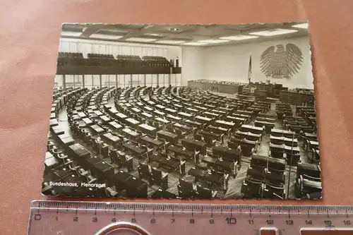 tolle alte Karte - Bonn  Bundestag 1956