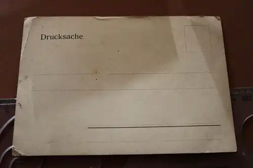 alte Werbekarte Klein & Cie. Berlin - Fabrik für Leichenkleider usw. 1910-20 ??