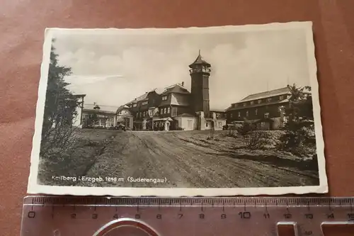 tolle alte Karte - Keilberg im Erzgebirge Sudetengau  30-40er Jahre 