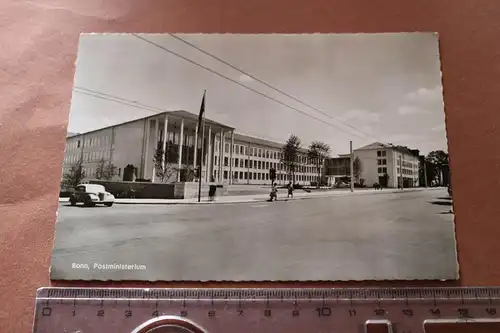 tolle alte Karte - Bonn Postministerium  1956