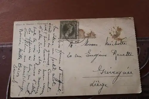 alte Karte - Abbaye St. Maurice - Luxemburg ?? 1910-20 ?