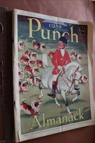 alte Zeitschrift ? Punch Almanack 1938 