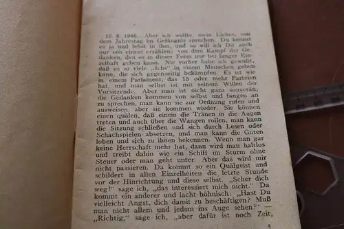 altes Heft Selbstzeugnisse eines Deutschen. Briefe Alfred Jodl s aus der Kerkerh