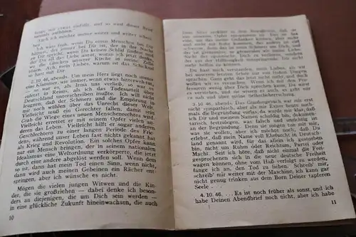 altes Heft Selbstzeugnisse eines Deutschen. Briefe Alfred Jodl s aus der Kerkerh