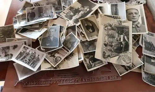 166 alte Fotos Soldaten , Scheveningen 1941, Saint Loup 1944 usw