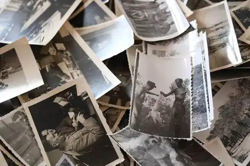 166 alte Fotos Soldaten , Scheveningen 1941, Saint Loup 1944 usw