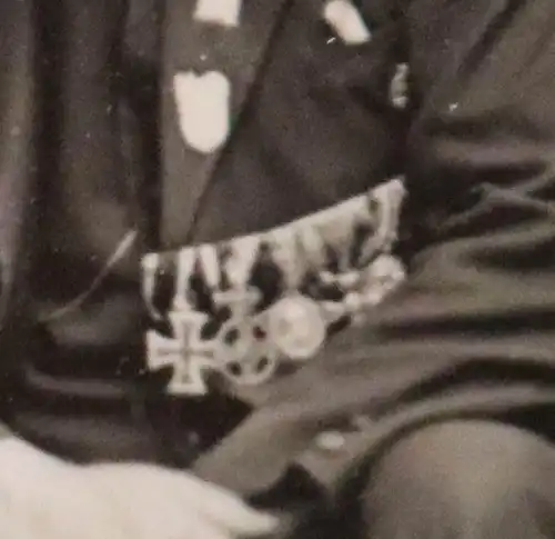 tolles altes Foto - Reichstreubund Coburg 1934 - viele Ordensträger 