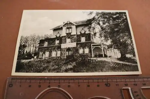 tolle alte Karte - Schullandheim der Stadt Essen Altenessen Broeleck 1960