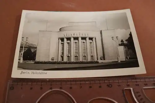 tolle alte Karte - Berlin Volksbühne 60-70er Jahre ?