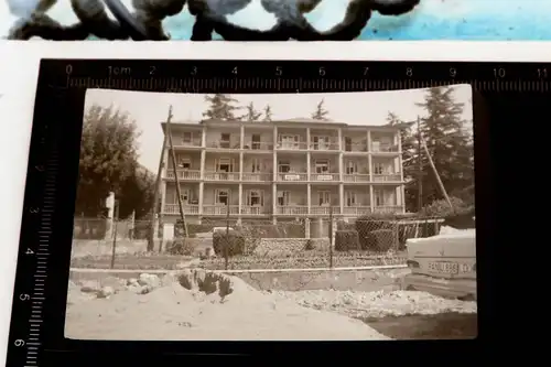 tolles altes Negativ - Gebäude - Hotel Bernina -  50-60er Jahre