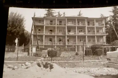 tolles altes Negativ - Gebäude - Hotel Bernina -  50-60er Jahre