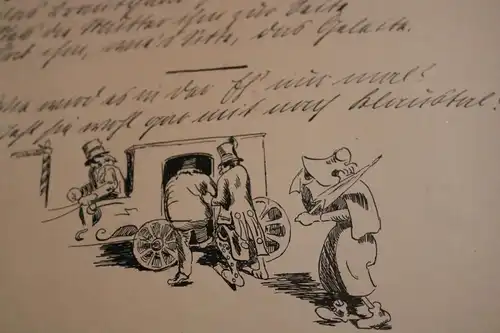 Rarität  Schülerzeitung Realgymnasium Goslar 1909 u. Manuskript Ger. Löbenberg ?