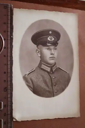 tolles altes Foto - Portrait eines jungen Soldaten der Reichswehr