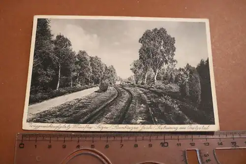  alte Karte - Truppenübungsplatz Münster - Lüneburger Heide 1939