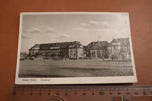 tolle alte Karte - Kaserne Heide Holstein 1941