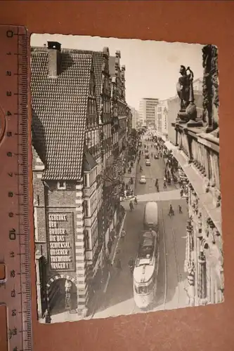 tolle alte Karte - Bremen  Obernstraße  1960