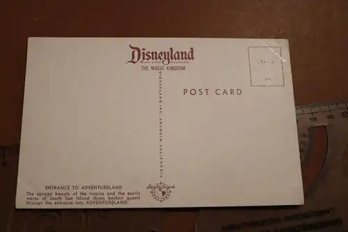 tolle alte Karte - Disneyland Adventureland  60-70er Jahre ?