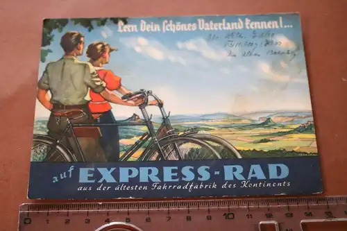 tolle alte Werbekarte Express-Rad 1939 - Neumarkt bei Nürnberg