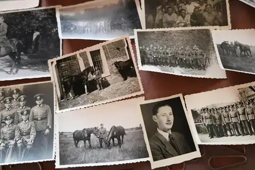 66 alte Fotos eines Soldaten - Kavallerie ?? Frankreich ?