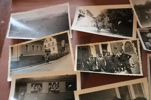 66 alte Fotos eines Soldaten - Kavallerie ?? Frankreich ?