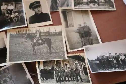 66 alte Fotos eines Soldaten - Kavallerie ?? Frankreich ?