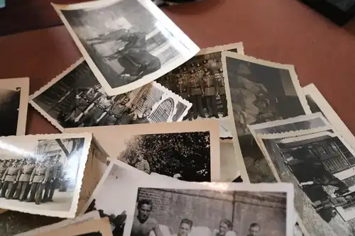 66 alte Fotos eines Soldaten - Kavallerie ?? Frankreich ?