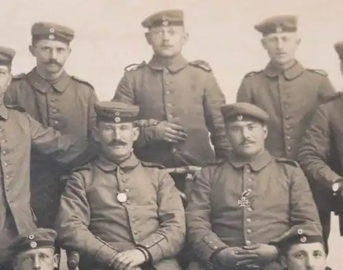 zwei tolle alte Gruppenfotos - Truppenübungsplatz Heuberg 1913/14