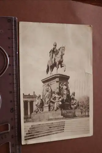 tolle alte Karte - Berlin - Denkmal Friedrich Wilhelm III  1915