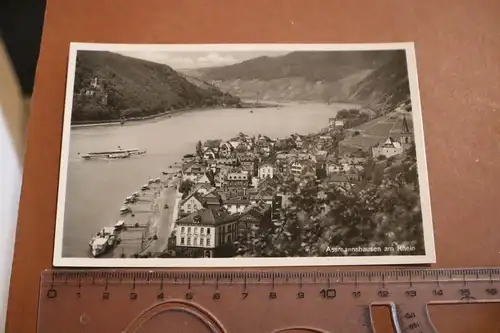tolle alte Karte - Assmannshausen am Rhein 