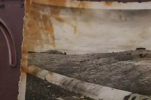 altes Foto - Bunkeranlage Geschützturm - Maginotlinie ??? (2)