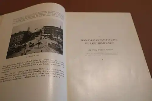 tolles altes Buch Polizei u. Verkehr. Polizei in Einzeldarstellungen Band 6 1926