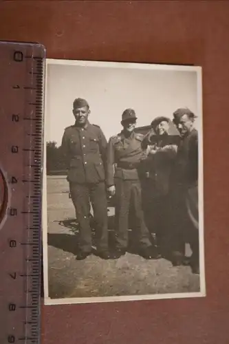 altes Foto - Soldat StuG-truppe und andere -