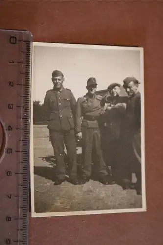 altes Foto - Soldat StuG-truppe und andere - 