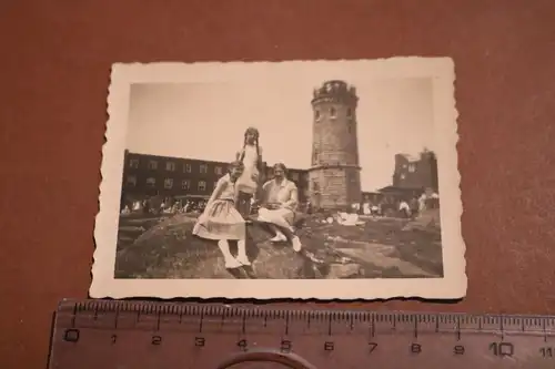 zwei tolle alte Fotos - Ausflug zum Brocken 1931  Harz