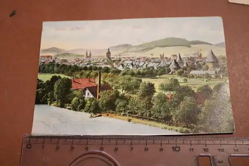 tolle alte Karte - Goslar am Harz  1910-20 ??