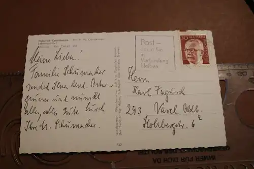 tolle alte Karte - Gruß aus Böklund 1971