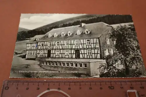 tolle alte Karte - Schullandheim Elkeringhausen 1958