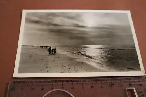 tolle alte Karte - Langeoog Strand - Kinderdorf - Hilfswerk - Leica-Aufnahme