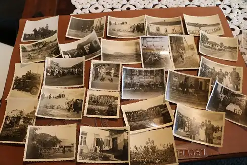 26 alte Fotos eines Soldaten der 19. Inf. Div.  Frankreich, Bessarabien, Ukraine