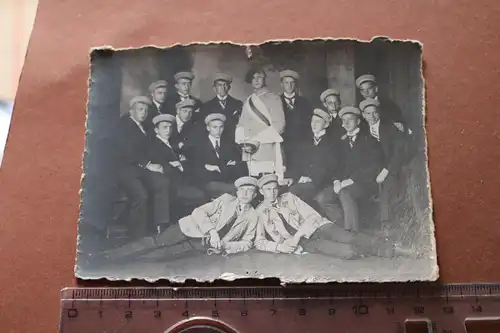 tolles altes Gruppenfoto  Studenten , Burschenschaft ? 1910-20 ??