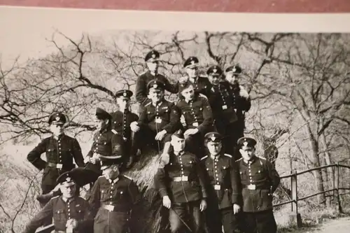drei alte Fotos - Gruppe Feuerwehrmänner ??? Uniform - 30-40er Jahre