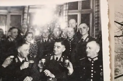 drei alte Fotos - Gruppe Feuerwehrmänner ??? Uniform - 30-40er Jahre 