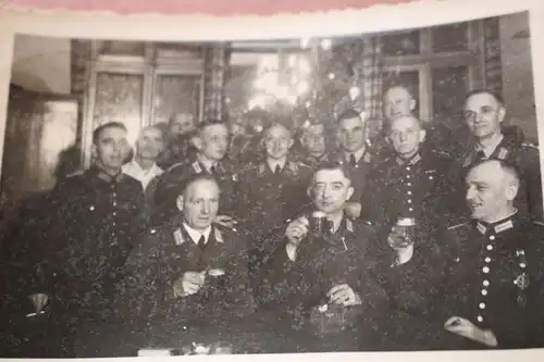 drei alte Fotos - Gruppe Feuerwehrmänner ??? Uniform - 30-40er Jahre 