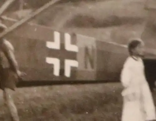 altes Foto - Aufklärer Fieseler Fi 156  bei Be ???